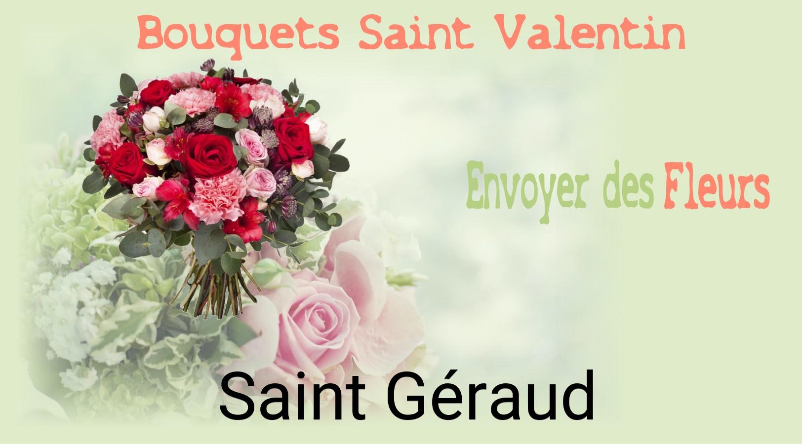 Roses de Saint-Valentin livrées à Saint-Géraud